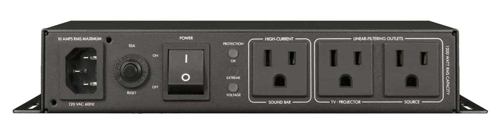 AudioQuest PowerQuest TV3 3-Outlet Surge Protector for Wall-Mounted TVs - PQTV3 - image 2