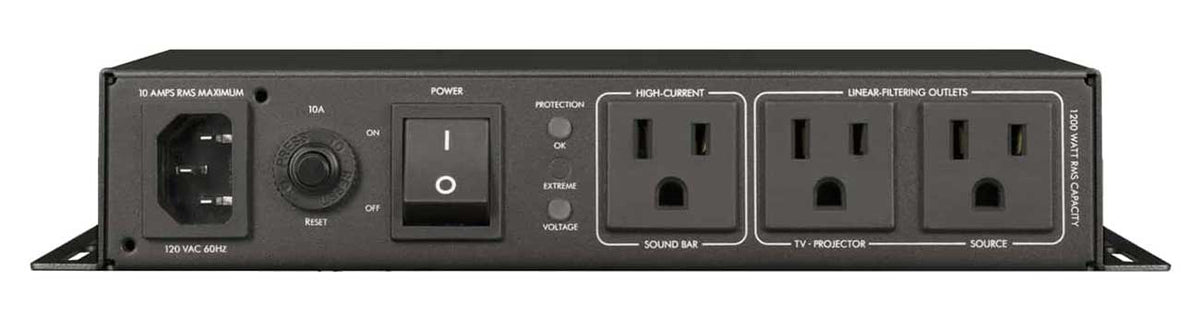 AudioQuest PowerQuest TV3 3-Outlet Surge Protector for Wall-Mounted TVs - PQTV3 - image 2