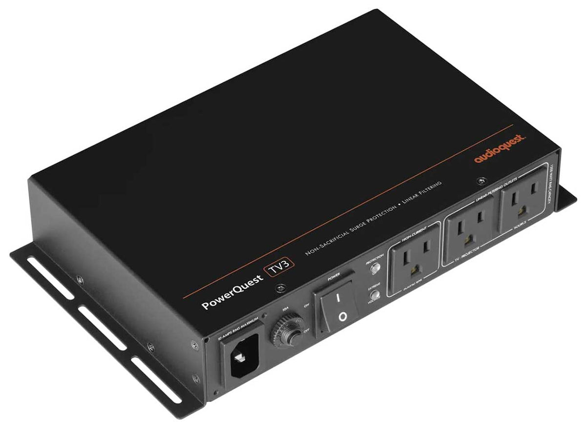 AudioQuest PowerQuest TV3 3-Outlet Surge Protector for Wall-Mounted TVs - PQTV3 - image 4