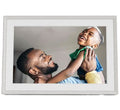 Aura Carver Mat Digital Picture Frame 10.1-Inch in Clay with White Mat - AFM900-MWHT - image 1