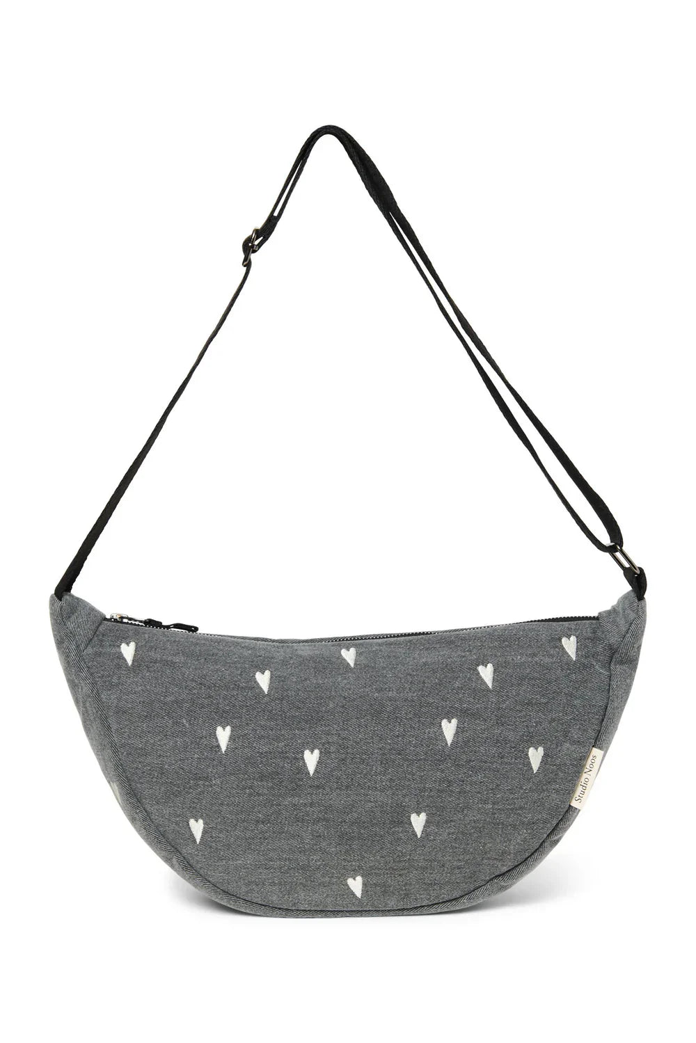Blue Hearts Denim Adult Fanny Pack