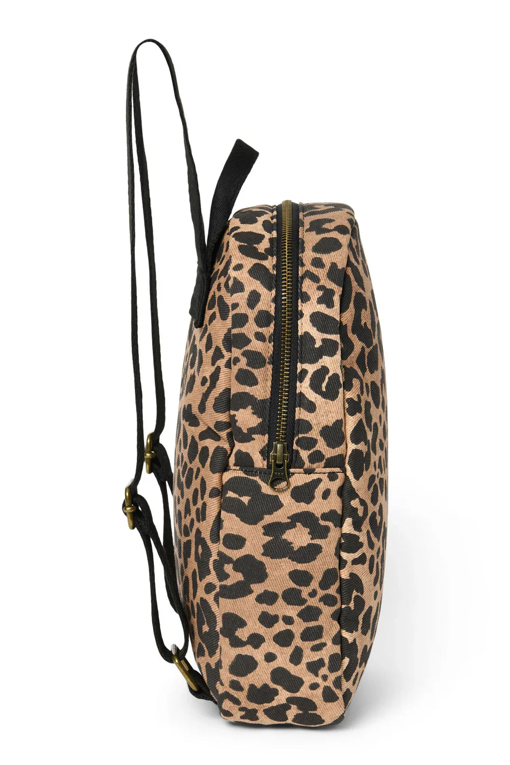 Grüner Leopard Baumwoll-Mini-Rucksack