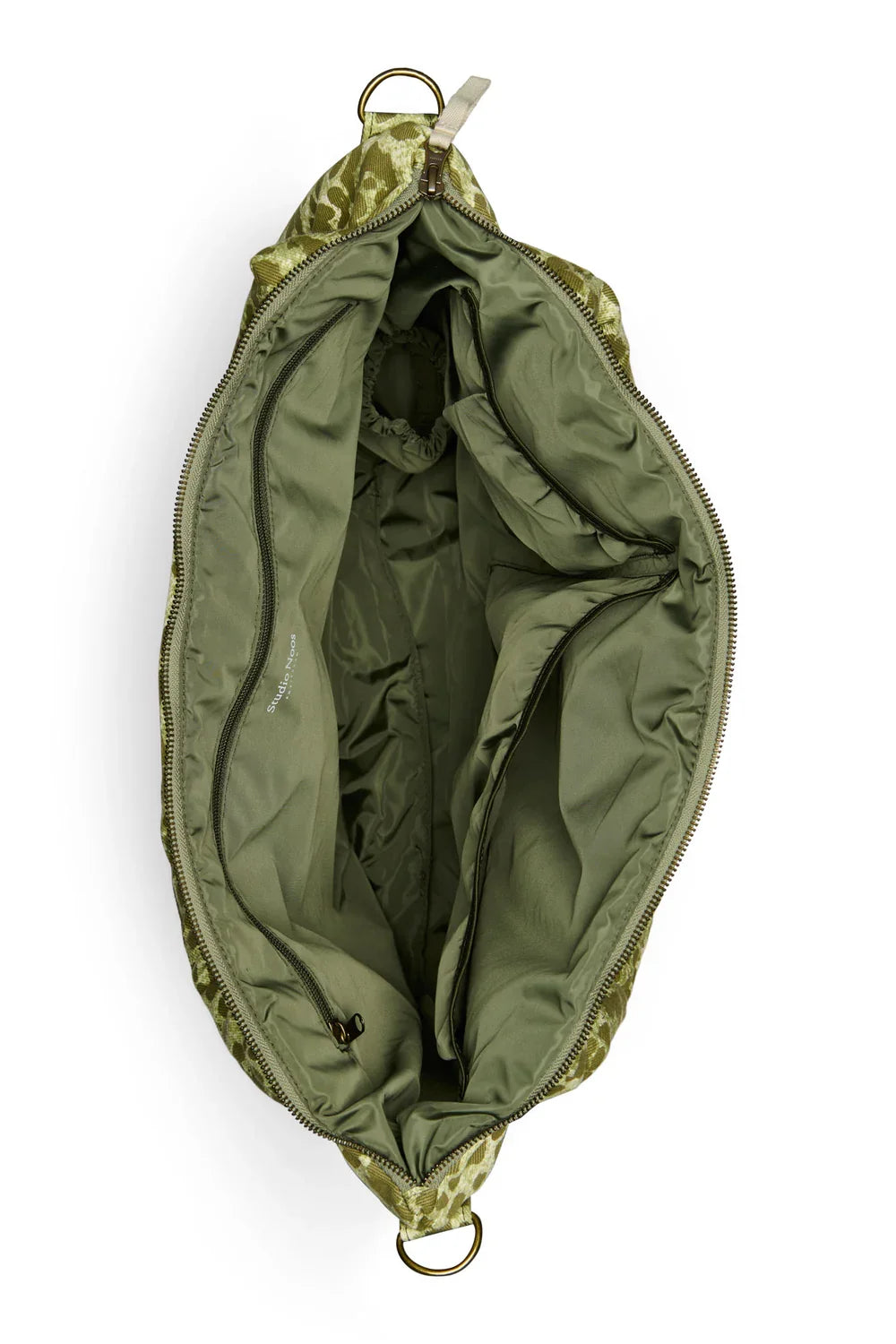 Groene Luipaard Katoenen Luiertas