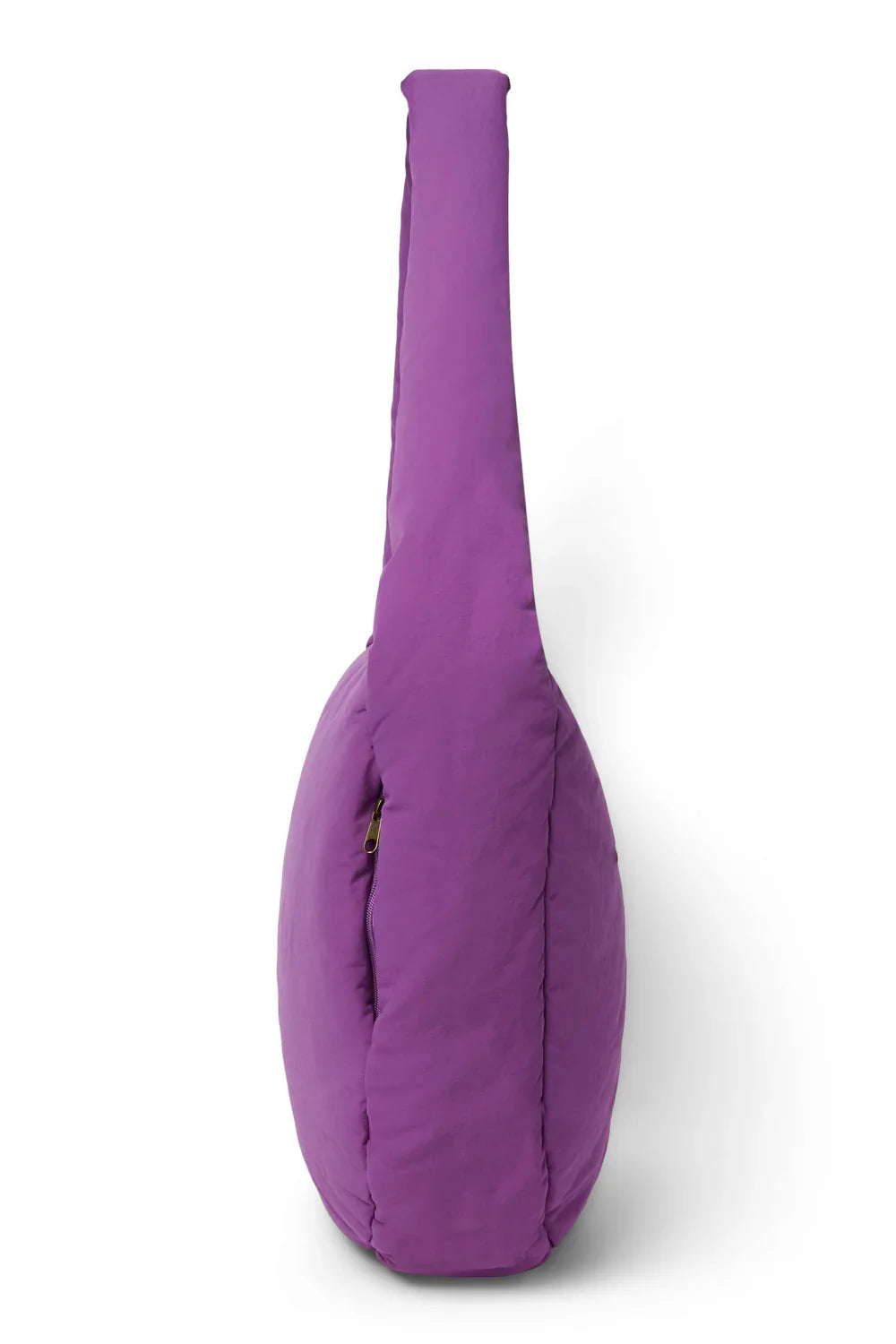 Botergele, getextureerde, gewatteerde crossbodytas