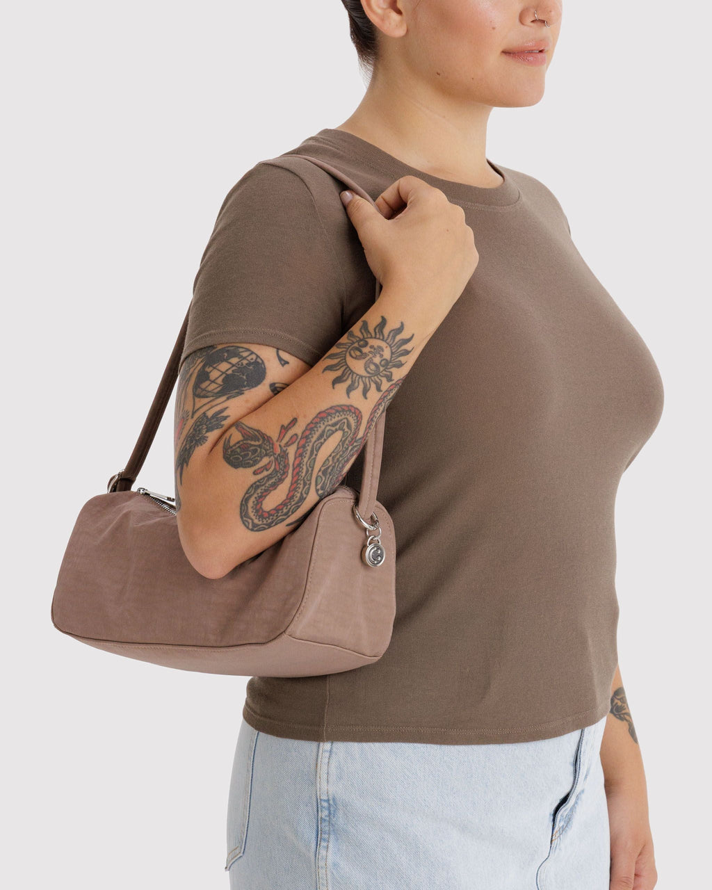 Nylon Loaf Bag - Toasted Almond - image 2