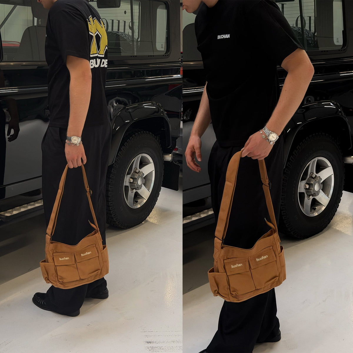 Small Cargo Bag - Brown