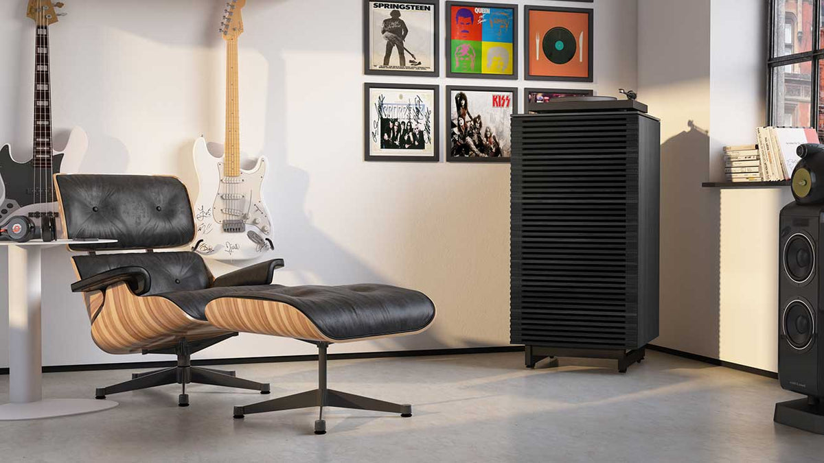 BDI Corridor Charcoal Stained Ash Cabinet - 8172 CRL - image 3