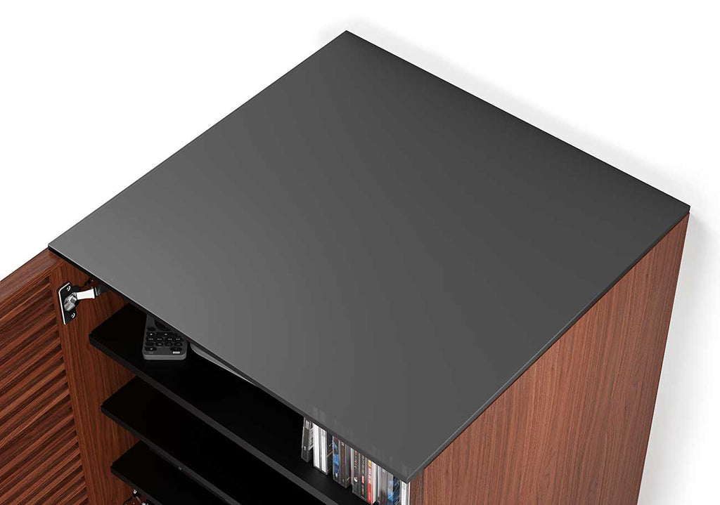 BDI Corridor 8172 Chocolate Stained Walnut Audio Tower - 8172 CWL - image 10