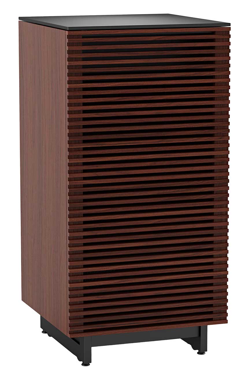 BDI Corridor 8172 Chocolate Stained Walnut Audio Tower - 8172 CWL - image 1
