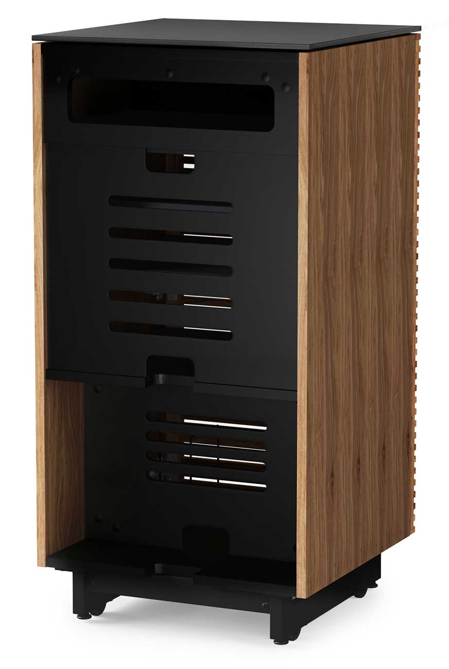 BDI Corridor 8172 Natural Walnut Audio Tower - 8172 WL - image 8