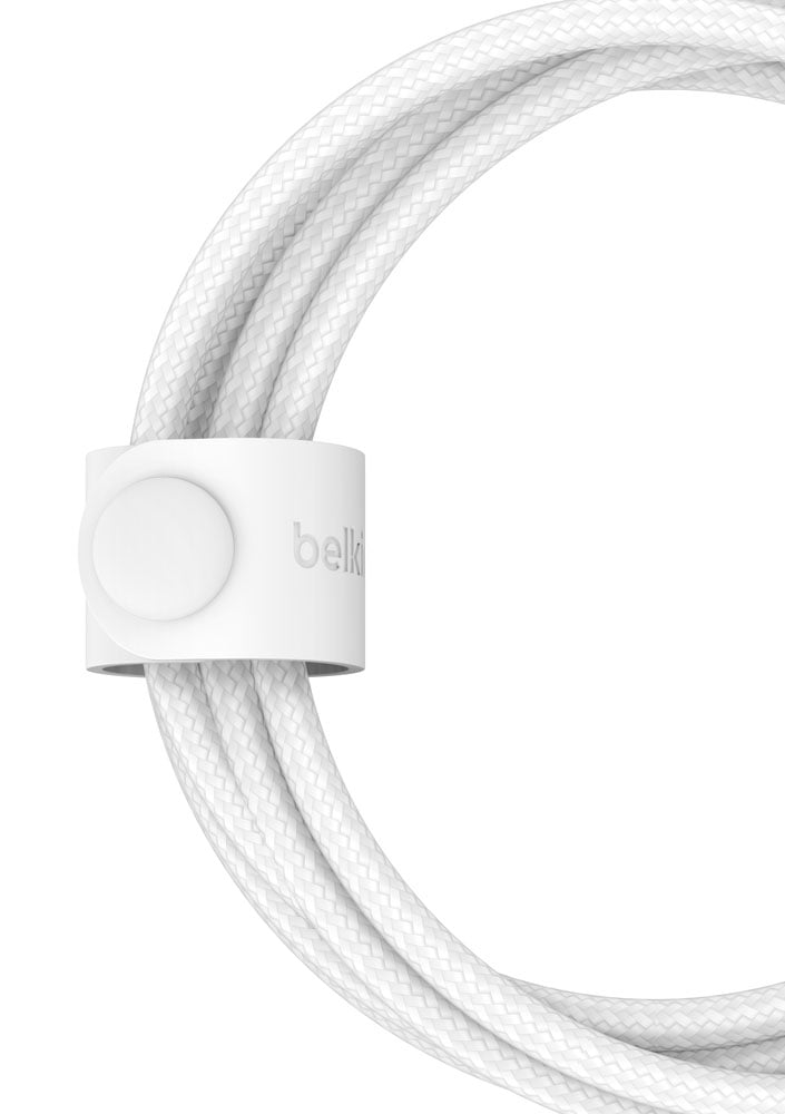 Belkin BOOST CHARGE Pro 2-in-1 Cable with USB-C and Lightning Connector in White - CAC003FQ15MWH - image 5