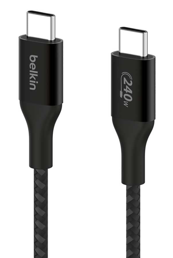 Belkin BOOST CHARGE 6.6 Ft. USB-C To USB-C Cable in Black - CAB015BT2MBK - image 2