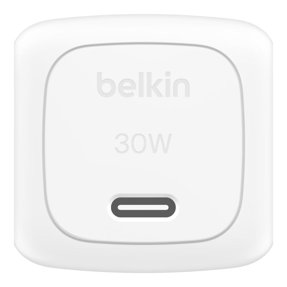 Belkin BoostCharge Compact USB-C Wall Charger 30W in White - WCA008DQWH - image 4