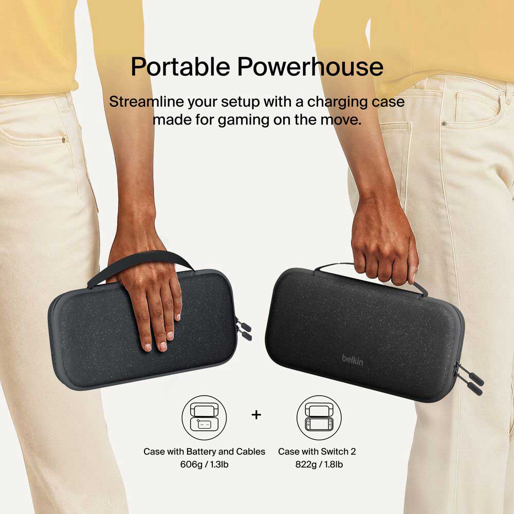 Belkin Charging Case for Nintendo Switch 2 in Charcoal - ENA001FQCH-V1 - image 14