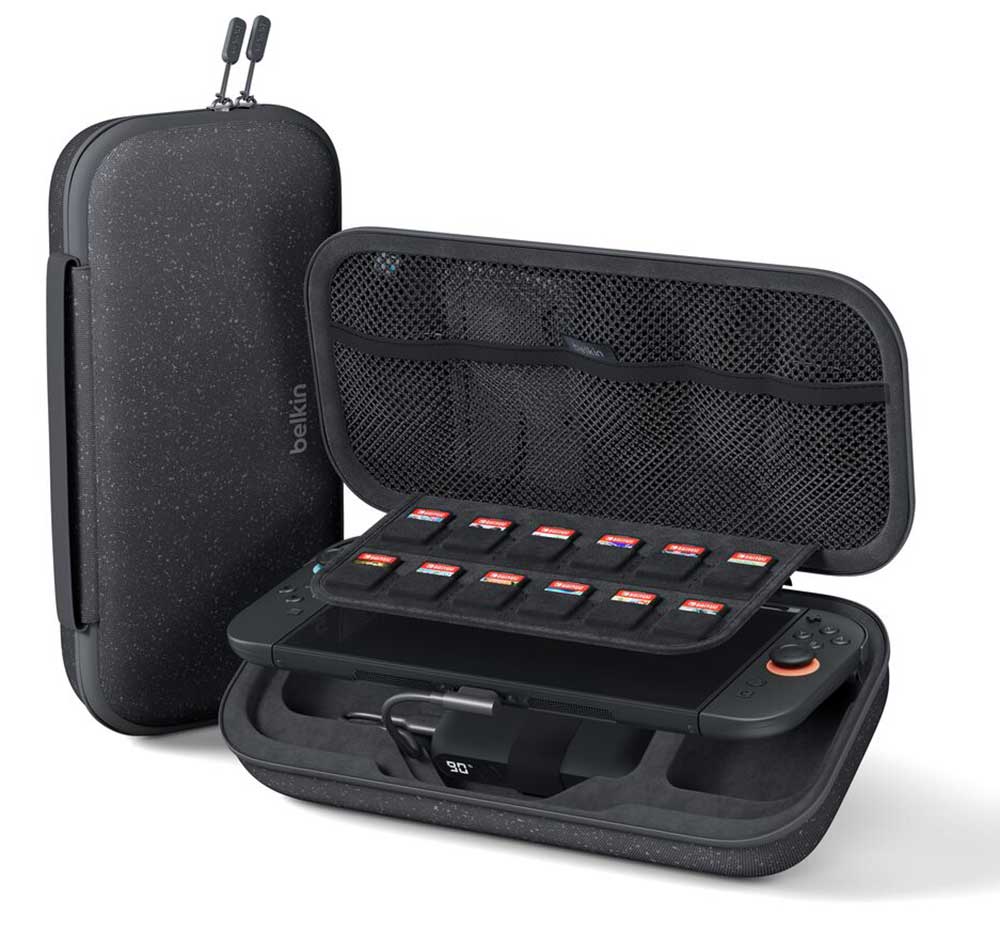 Belkin Charging Case for Nintendo Switch 2 in Charcoal - ENA001FQCH-V1 - image 1