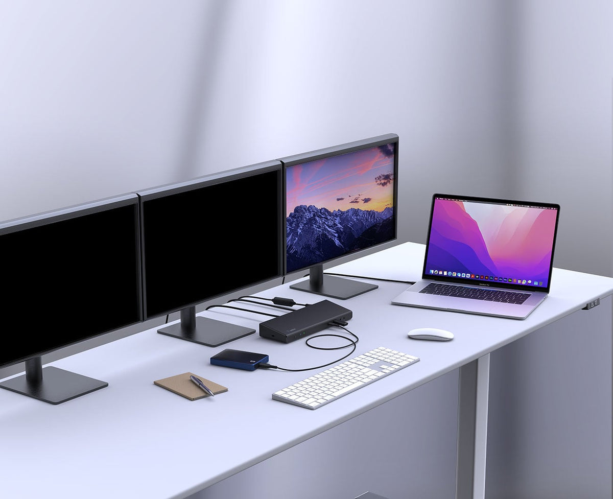 Belkin Connect Universal USB-C Triple Display Dock - INC007TTBK - image 8