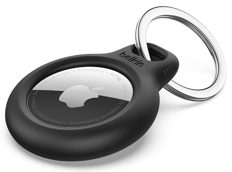 Belkin Apple AirTag Black Secure Holder With Key Ring - F8W973BTBLK - image 6