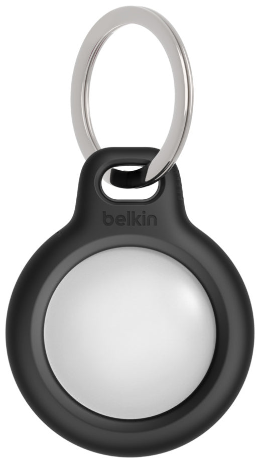 Belkin Apple AirTag Black Secure Holder With Key Ring - F8W973BTBLK - image 3