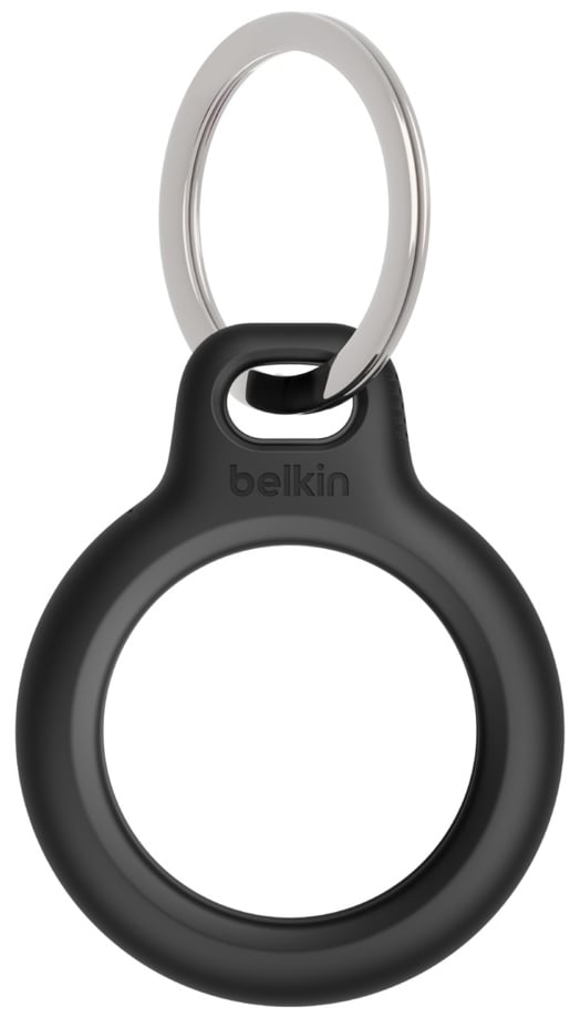 Belkin Apple AirTag Black Secure Holder With Key Ring - F8W973BTBLK - image 1