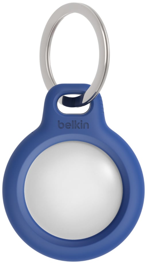Belkin Apple AirTag Blue Secure Holder With Key Ring - F8W973BTBLU - image 3