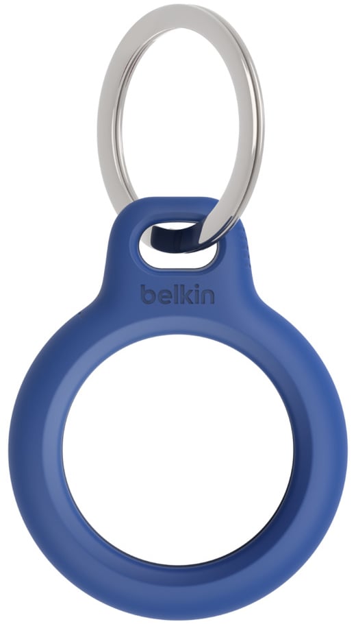 Belkin Apple AirTag Blue Secure Holder With Key Ring - F8W973BTBLU - image 1