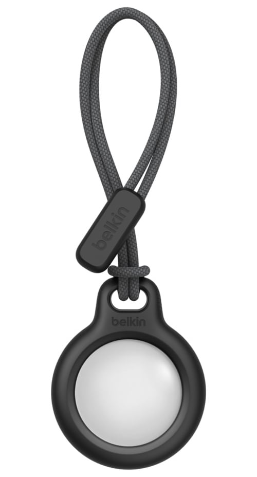 Belkin Apple AirTag Black Secure Holder With Strap - F8W974BTBLK - image 3