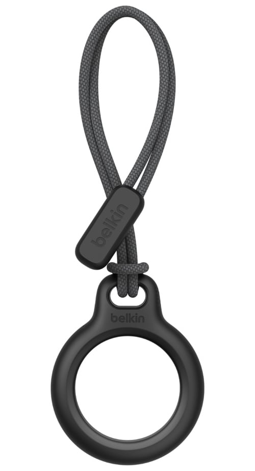 Belkin Apple AirTag Black Secure Holder With Strap - F8W974BTBLK - image 1