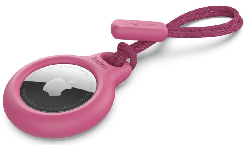 Belkin Apple AirTag Pink Secure Holder With Strap - F8W974BTPNK - image 6