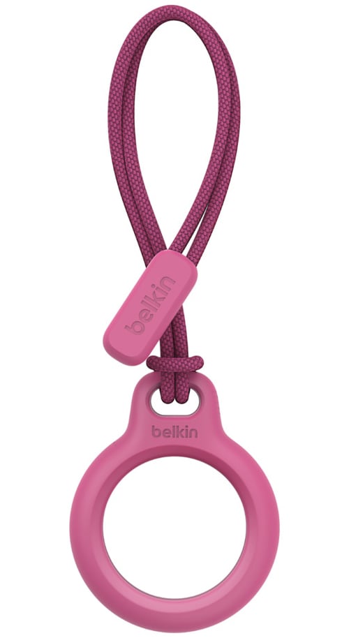 Belkin Apple AirTag Pink Secure Holder With Strap - F8W974BTPNK - image 1