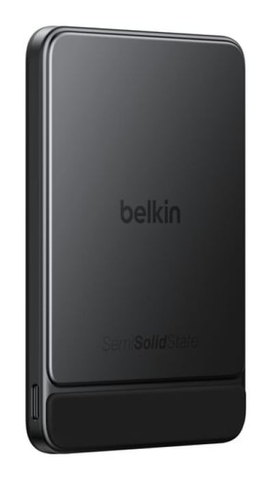 Belkin UltraCharge Pro Slim Magnetic Power Bank 5K with BoostSolid Cell in Black - BPD024FQBK - image 1