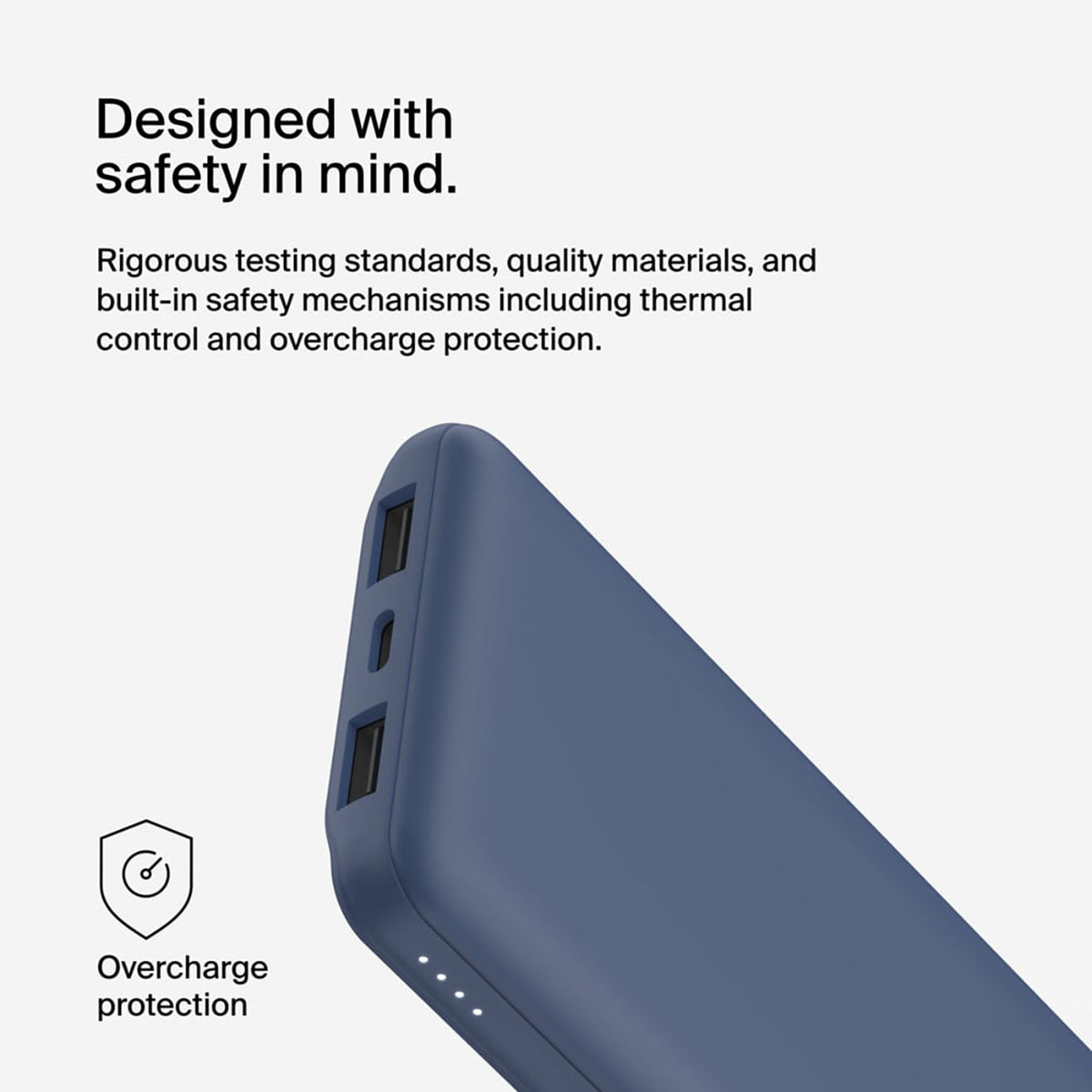 Belkin BoostCharge Power Bank 10K, 15W in Blue - BPB011BTBL - image 11