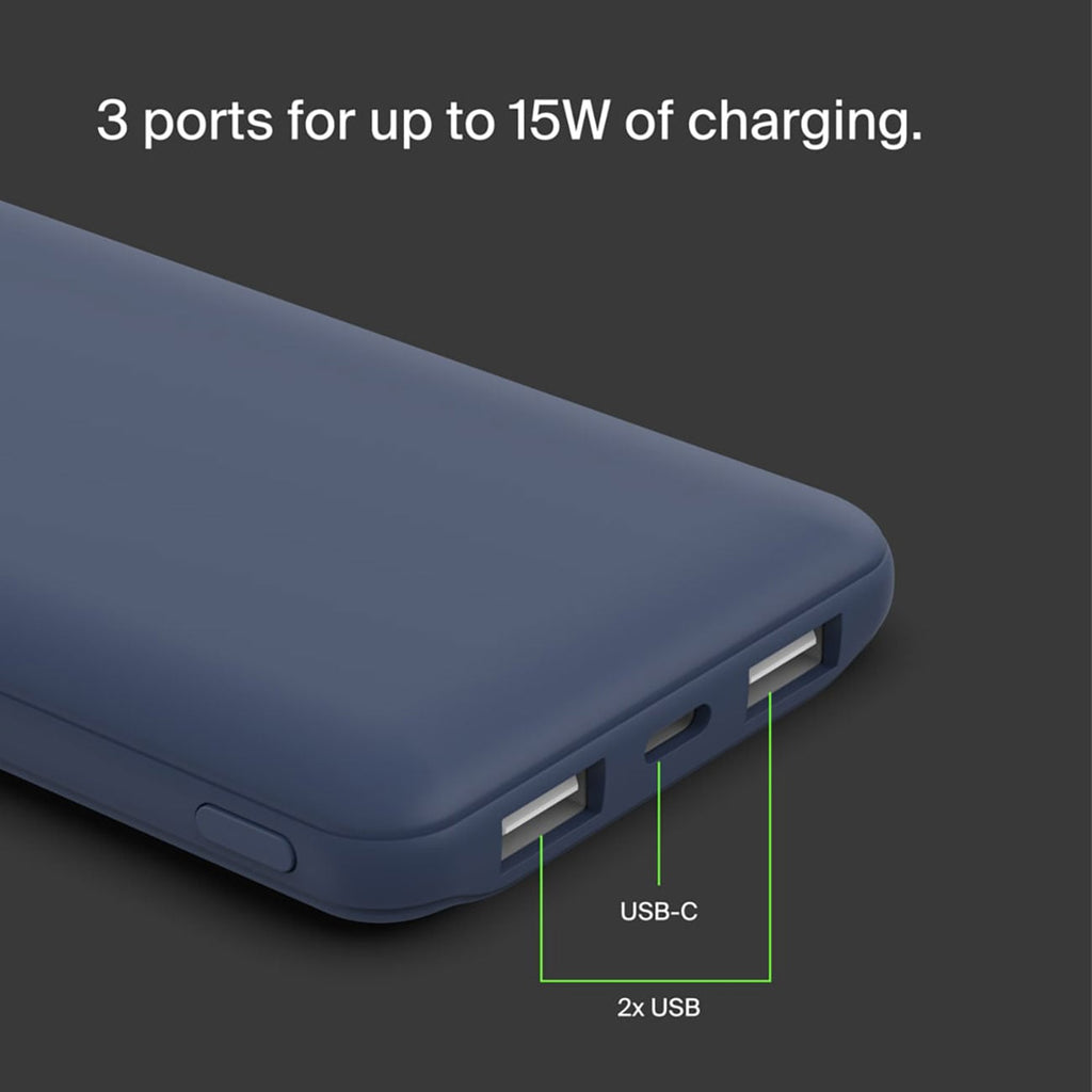Belkin BoostCharge Power Bank 10K, 15W in Blue - BPB011BTBL - image 10