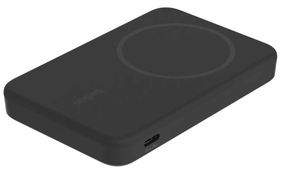 Belkin BoostCharge Pro Magnetic Power Bank with Qi2 15W 5K in Black - BPD006BTBK - image 3