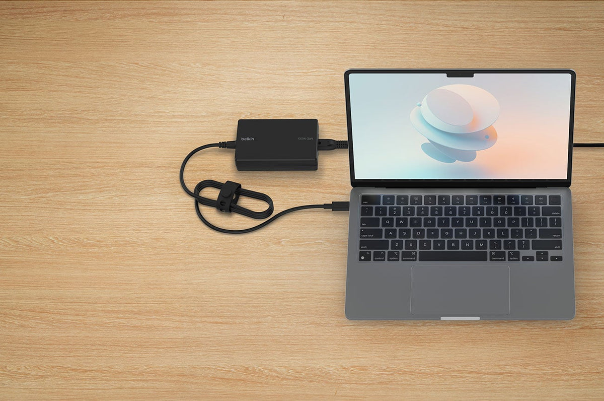 Belkin Connect USB-C GaN 100W Power Adapter - INC016TTBK - image 4