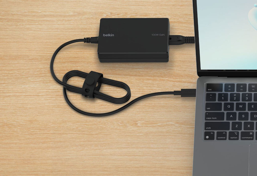 Belkin Connect USB-C GaN 100W Power Adapter - INC016TTBK - image 3