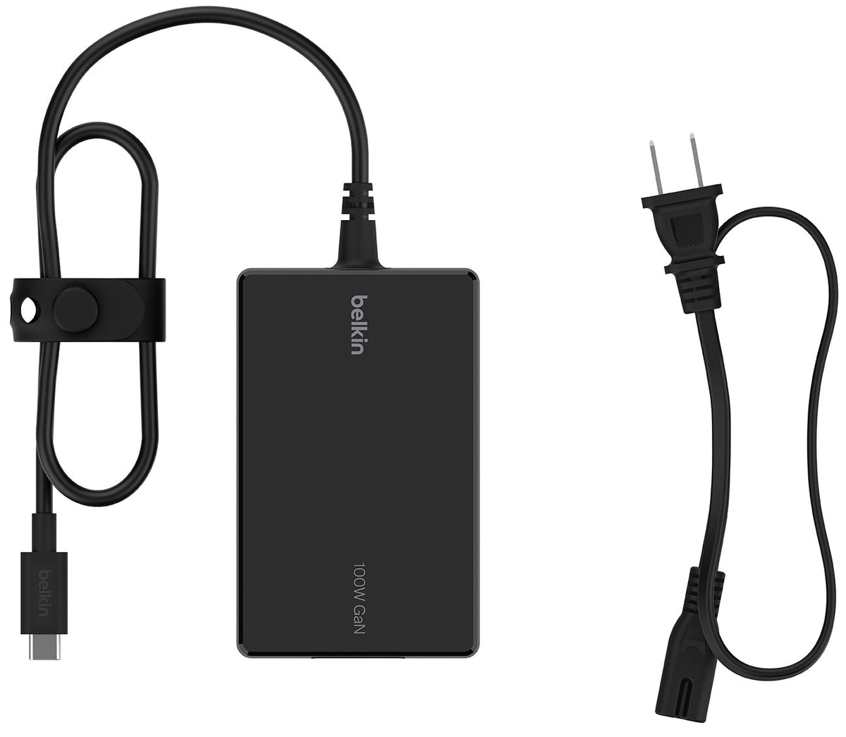 Belkin Connect USB-C GaN 100W Power Adapter - INC016TTBK - image 2