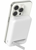 Belkin BoostCharge Pro Magnetic Power Bank with Qi2 15W 10K in White - BPD008BTWH - image 1