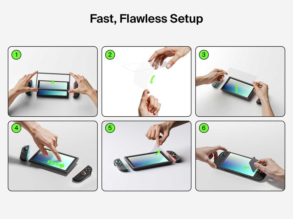 Belkin ScreenForce TemperedGlass Anti-Reflective Screen Protector for Nintendo Switch 2 - ENA004FQ - image 12
