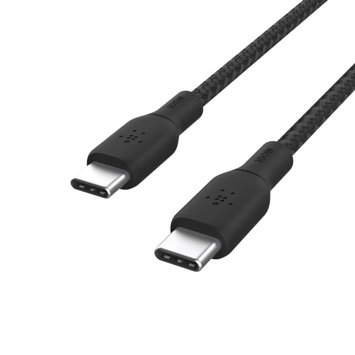 Belkin BoostCharge 9.8-Feet USB-C to USB-C Cable 100W in Black - CAB014BT3MBK - image 5