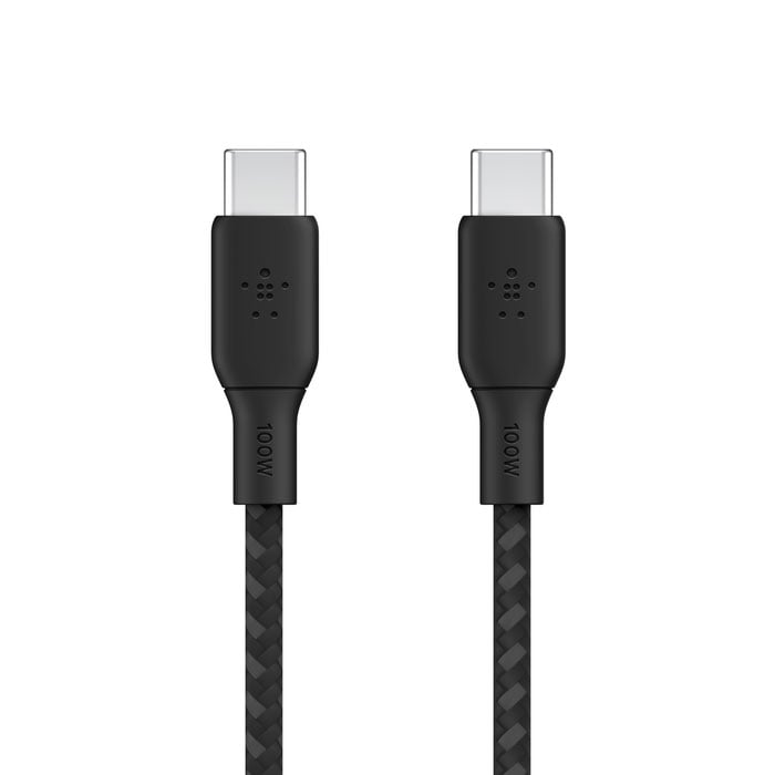 Belkin BoostCharge 9.8-Feet USB-C to USB-C Cable 100W in Black - CAB014BT3MBK - image 4