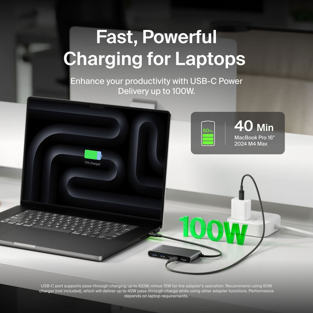 Belkin Connect 5-Port USB-C Hub with Dual USB-C Ports - AVC022FQSGY - image 4