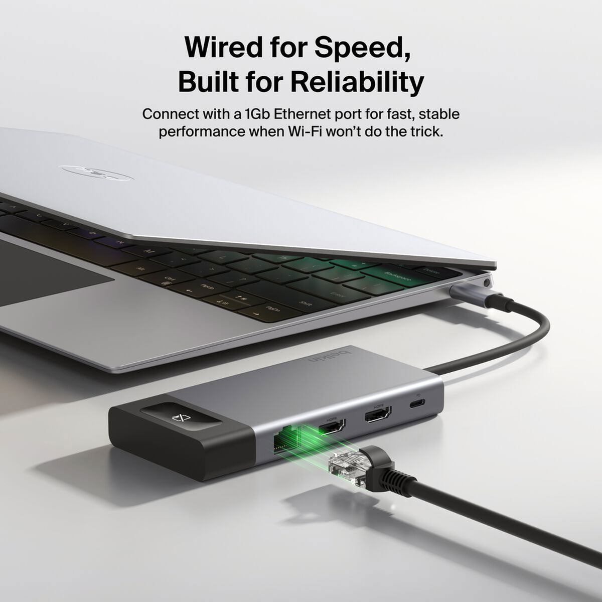Belkin Connect 8-Port Dual Display USB-C Hub - INC027DQSGY - image 6