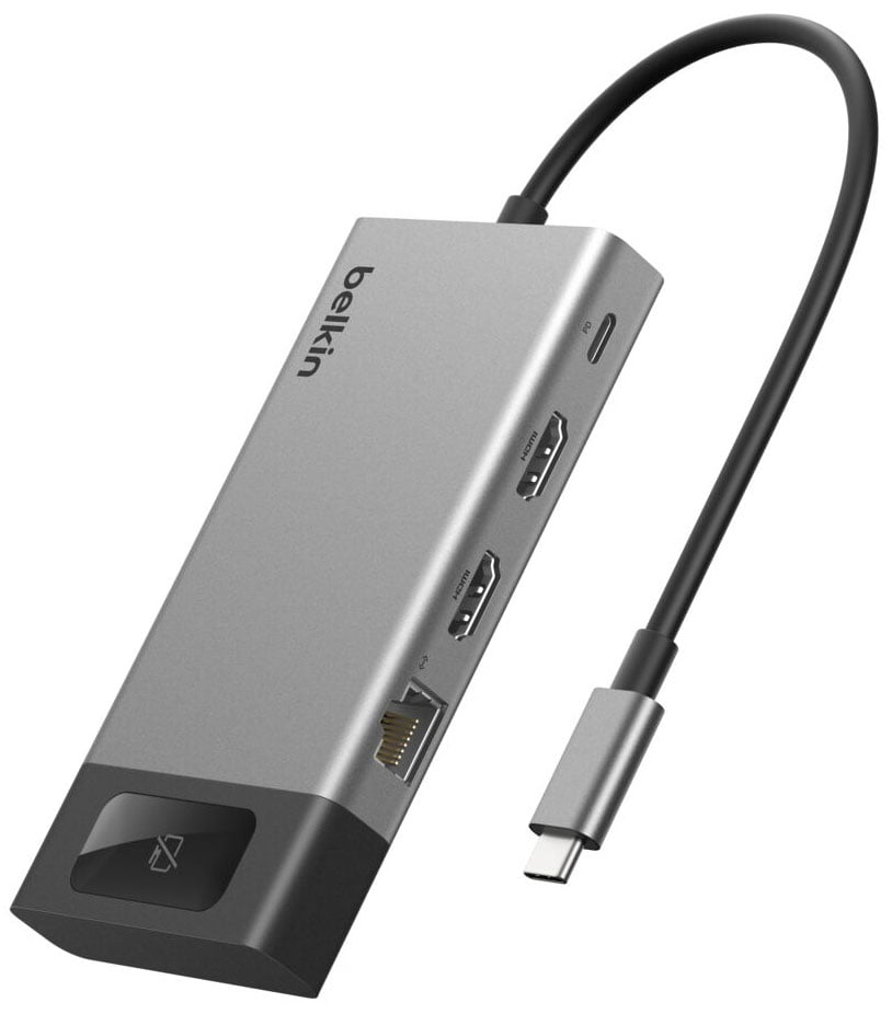 Belkin Connect 8-Port Dual Display USB-C Hub - INC027DQSGY - image 1
