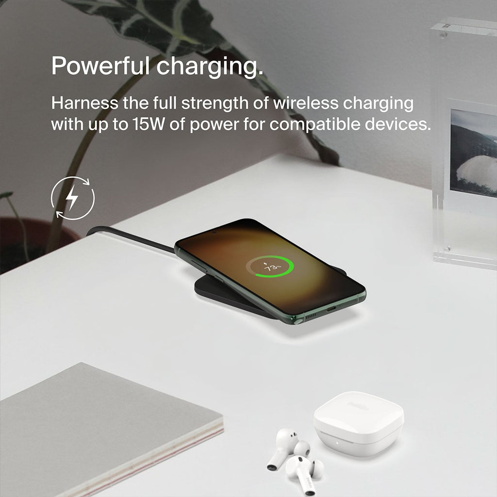 Belkin BoostCharge Pro Universal Easy Align Wireless Charging Pad 15W in Black - WIA007TTBK - image 6