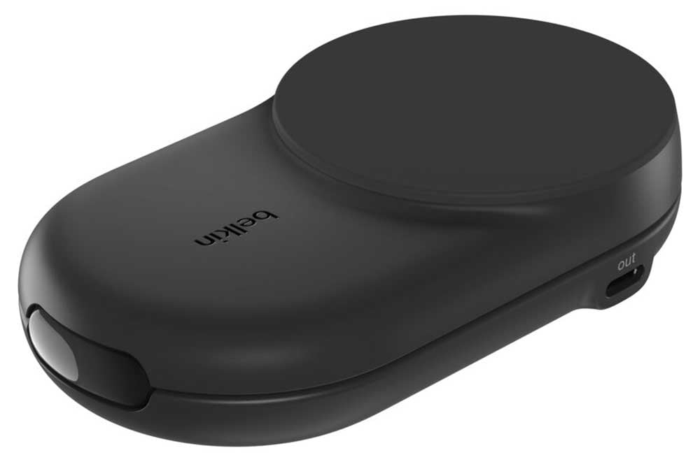 Belkin UltraCharge 2-in-1 Foldable Magnetic Charger with Qi2 25W in Black - WIZ039TTBK - image 5