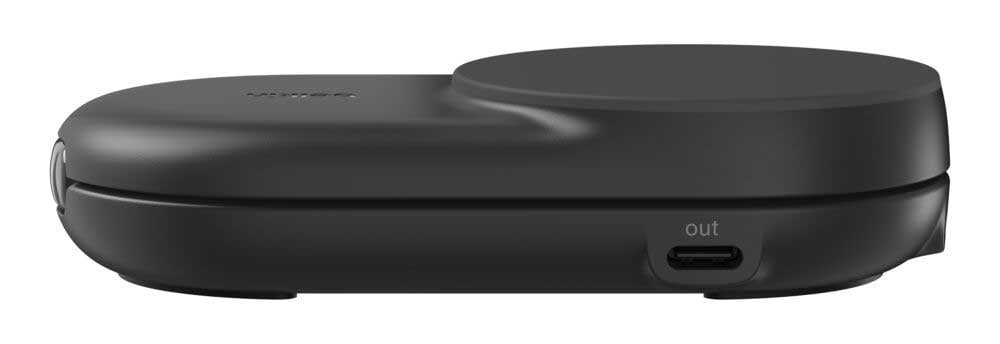Belkin UltraCharge 2-in-1 Foldable Magnetic Charger with Qi2 25W in Black - WIZ039TTBK - image 6