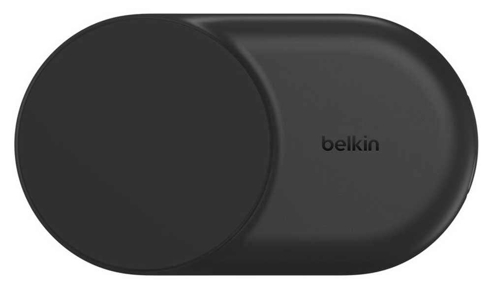 Belkin UltraCharge 2-in-1 Foldable Magnetic Charger with Qi2 25W in Black - WIZ039TTBK - image 4