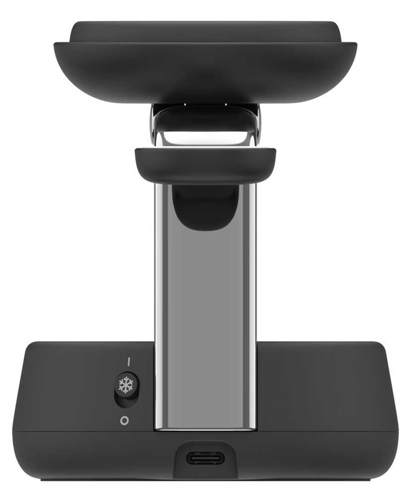 Belkin UltraCharge Pro 3-in-1 Magnetic Charger with Qi2 25W in Black - WIZ040TTCH - image 5