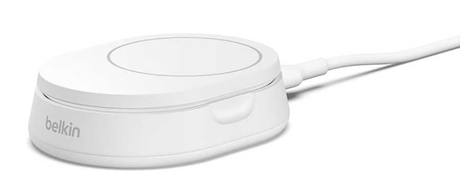 Belkin BoostCharge Convertible Magnetic Wireless Charging Stand with Qi2 15W in White - WIA008TTWH - image 3