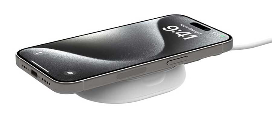 Belkin BoostCharge Convertible Magnetic Wireless Charging Stand with Qi2 15W in White - WIA008TTWH - image 8